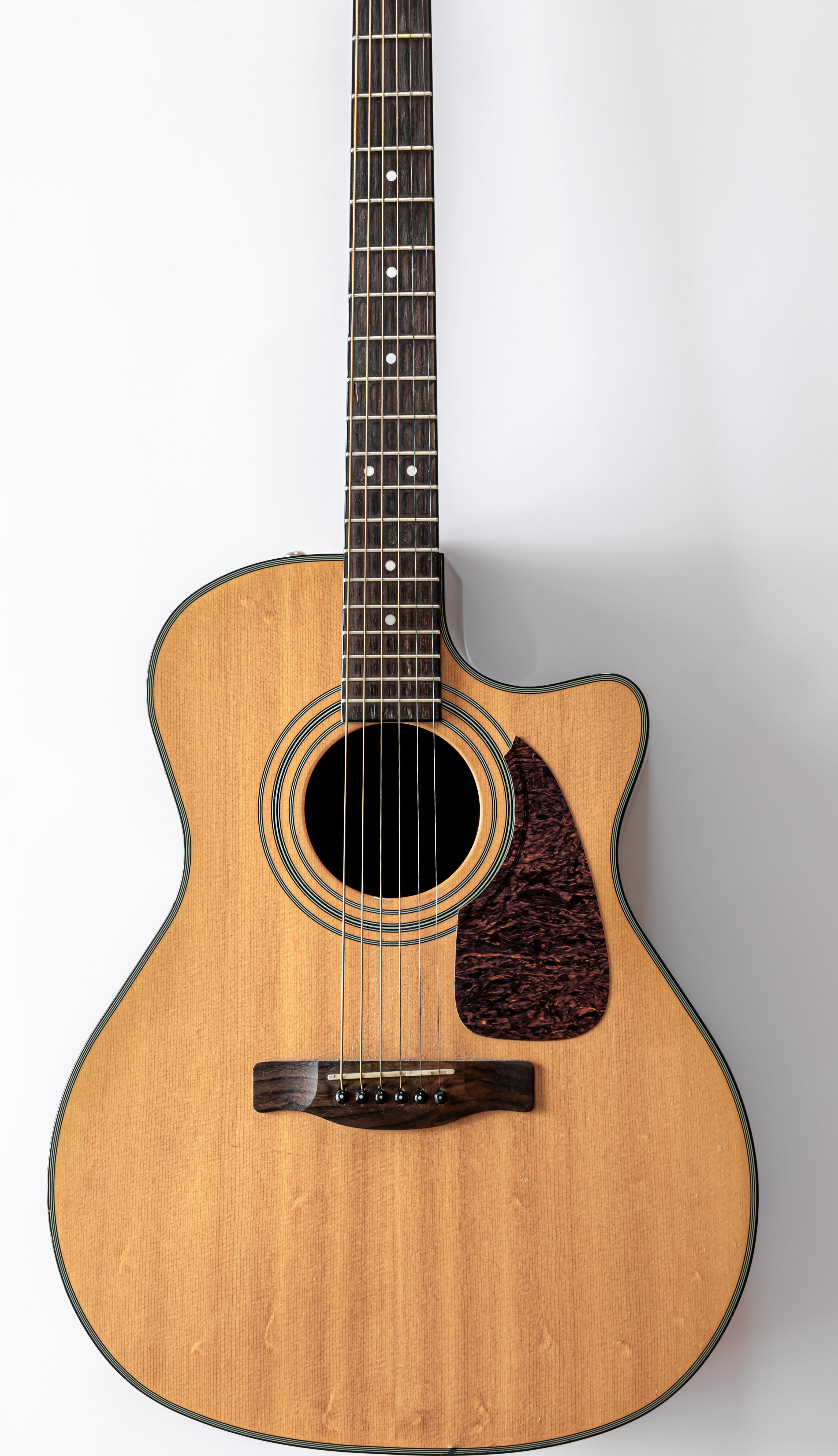 Akustikgitarre Draufsicht